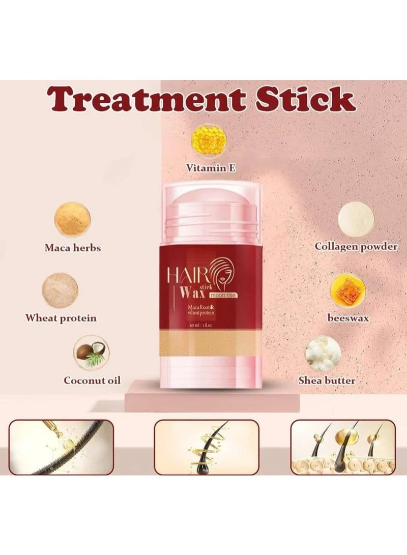 Moon Rise Hair Wax Stick for Styling & Flyaway Control, 60ml