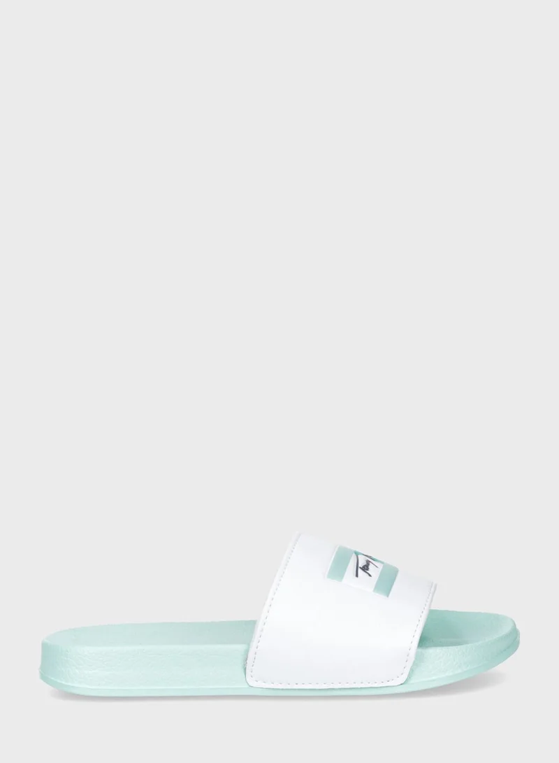 TOMMY HILFIGER Kids Slip On Slides