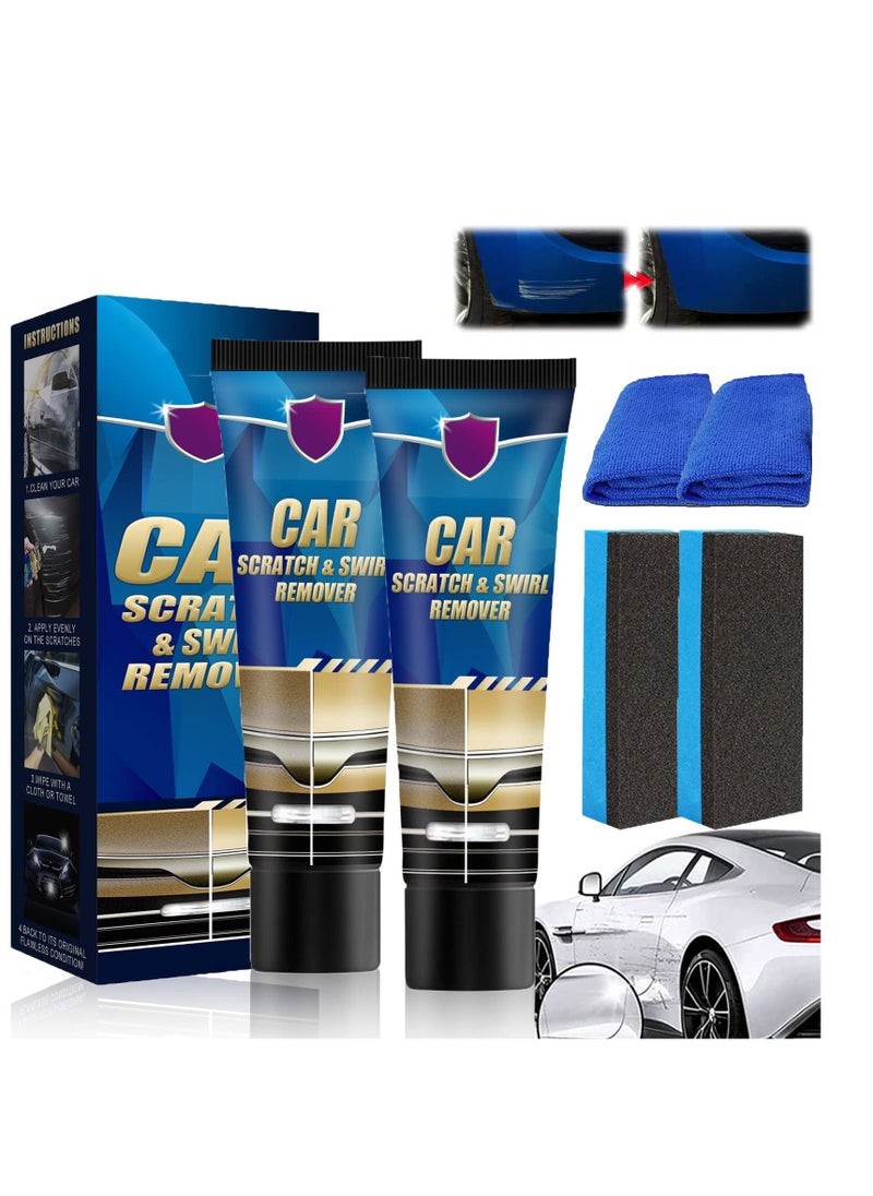Generic - Car Scratch Remover, Premium Car Scratch Remover Kit, Scratch Remover for Vehicles, Scratch Removal, Car Scratch Swirl Remover, Car Scratch Remover for Deep Scratches, Active Decomposition Scrub - Image 1