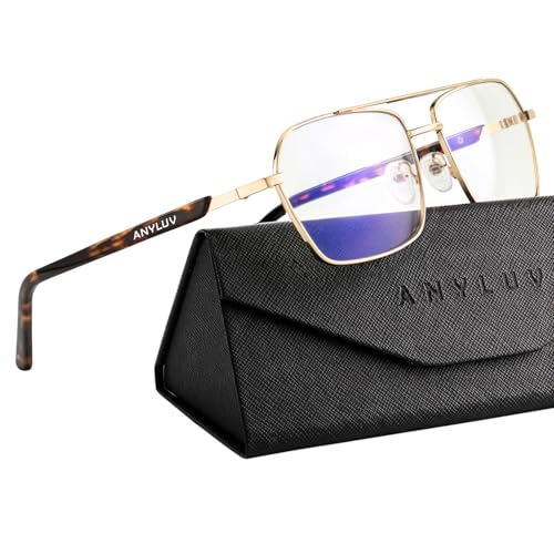 ANYLUV Blue Light Glasses Men/Women, Blue Light Blocking Glasses, Computer Screen Blocker Eyes Protection Glasses - Image 1
