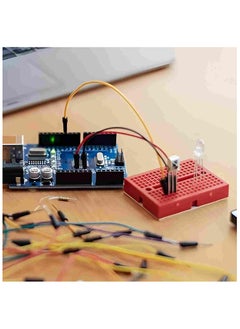 SOLDOUT 170 Tie-points Mini Solderless Prototype Experiment Test Breadboard 35 * 47 * 8.5mm SYB-170 Bread Board (Yellow)  - Image 5
