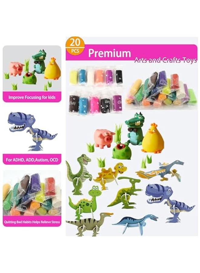 136 Pcs Pop Kids Party Favors Toys Bulk,5-in-1 Classroom Prize Box for 4-10 Ages Boys Girls,Carnival Treasure Box Stuffers Fidget Pop Its,Arts & Educational Toys Goody Bag Fillers,Pinata Stuffers - Image 5