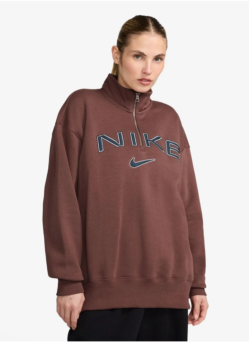 Nike Nsw Fleece Logo Sweatshirt