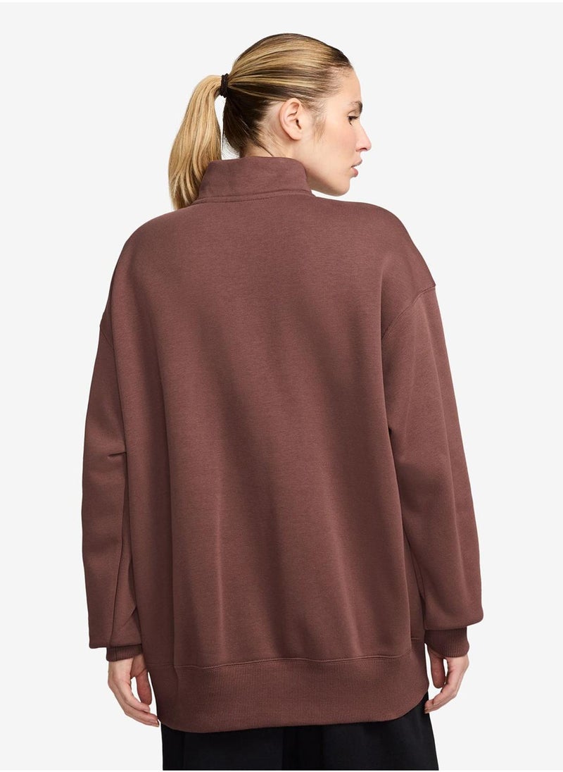 Nike Nsw Fleece Logo Sweatshirt - Image 2
