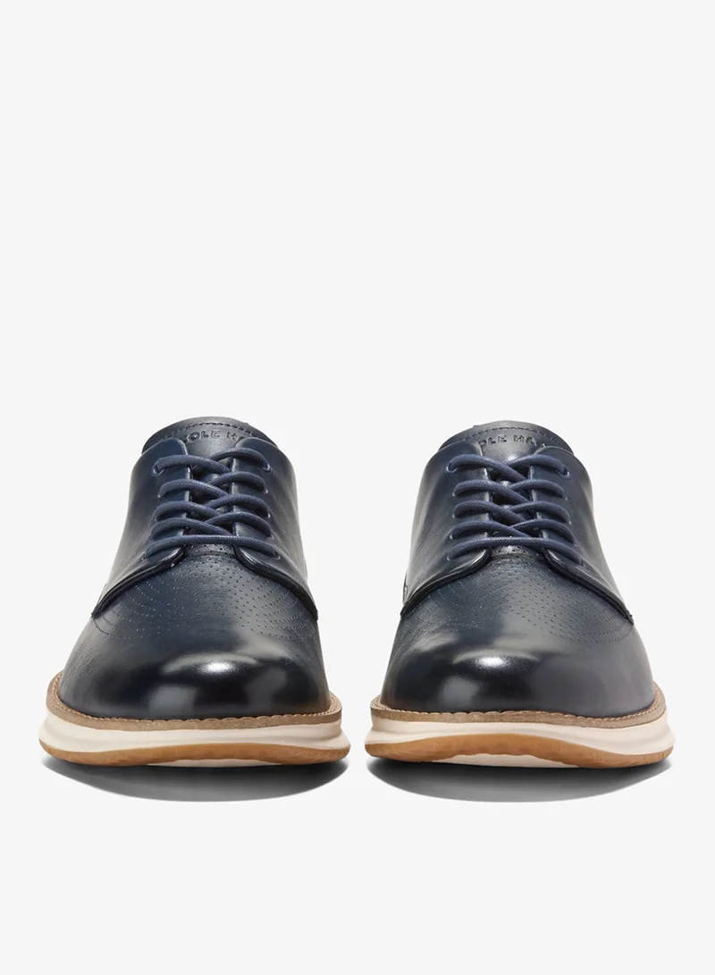 COLE HAAN Men's ØriginalGrand Energyweave Perforated Plain Toe Oxfords