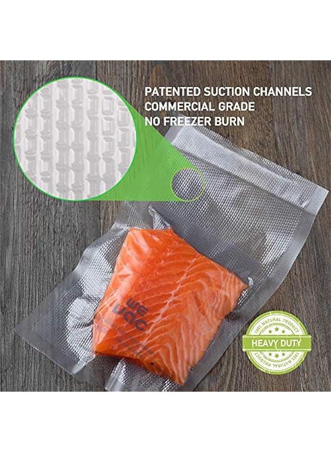 Vacuum Sealer Bags 11x50 Rolls 2 pack for Food Saver, Seal a Meal, Weston. Commercial Grade, BPA Free, Heavy Duty, Great for vac storage, Meal Prep or Sous Vide - Image 2