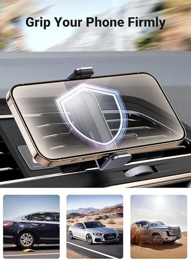 يوجرين إيكو حامل هاتف للسيارة بفتحة تهوية من يوجرين، دوران ثابت 360 درجة - Image 3