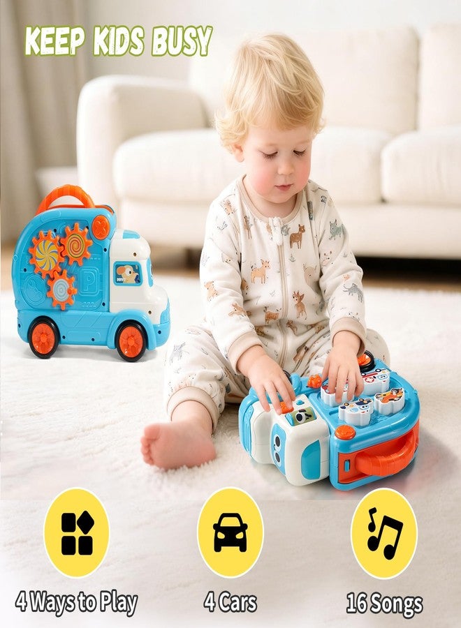Dimoarch Toddler Toys for 1 2 Year Old Boy Girl Gift, 3 in 1 Early Learning Toy Cars for Toddlers 1-3, Birthday Gift for 18 Month Old Toddler Boy Girl Toy - Image 5