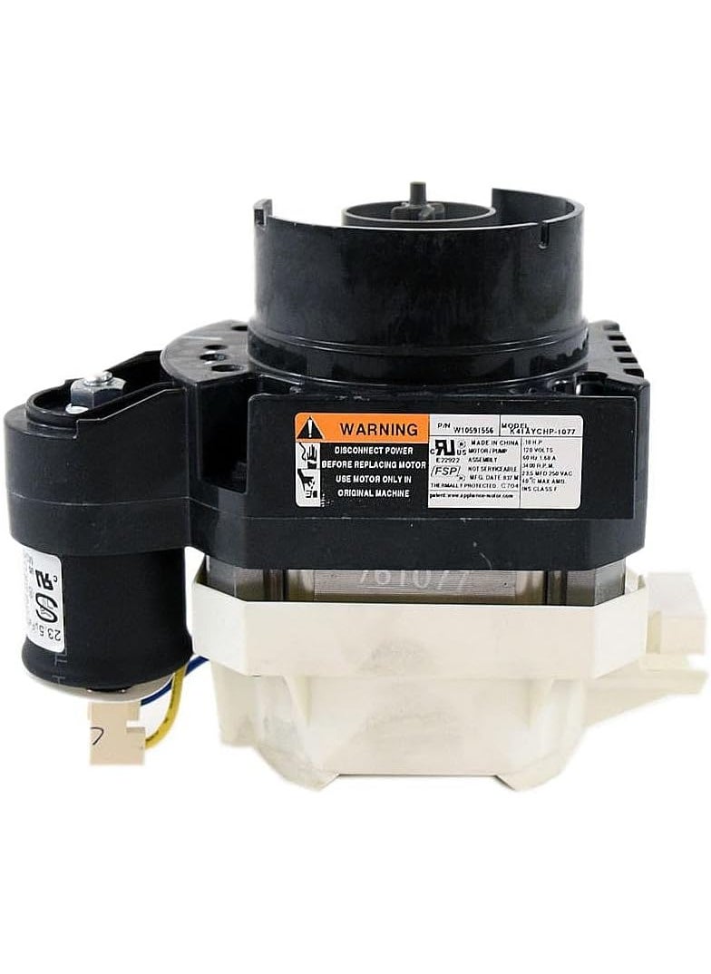 Whirlpool Whirlpool W10815709 Dishwasher Circulation Pump Motor Assembly Genuine Original Equipment Manufacturer OEM  FSP Part replaces W10591569  - Image 1