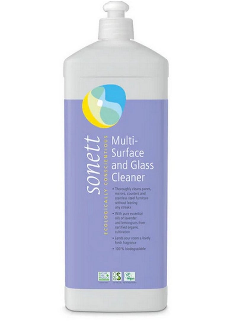 SONETT ECOLOGICALLY CONSCIENTIOUS Multi-Surface and Glass Cleaner 1 Liter  - Image 1