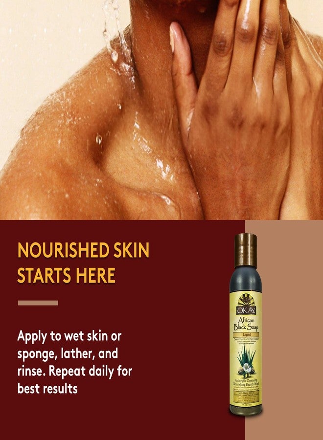 Okay Black Soap Liquid 4 oz. - Image 5