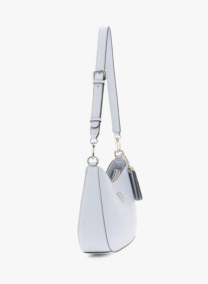 GUESS Noelle II Top Zip Shoulder Bag - Image 4