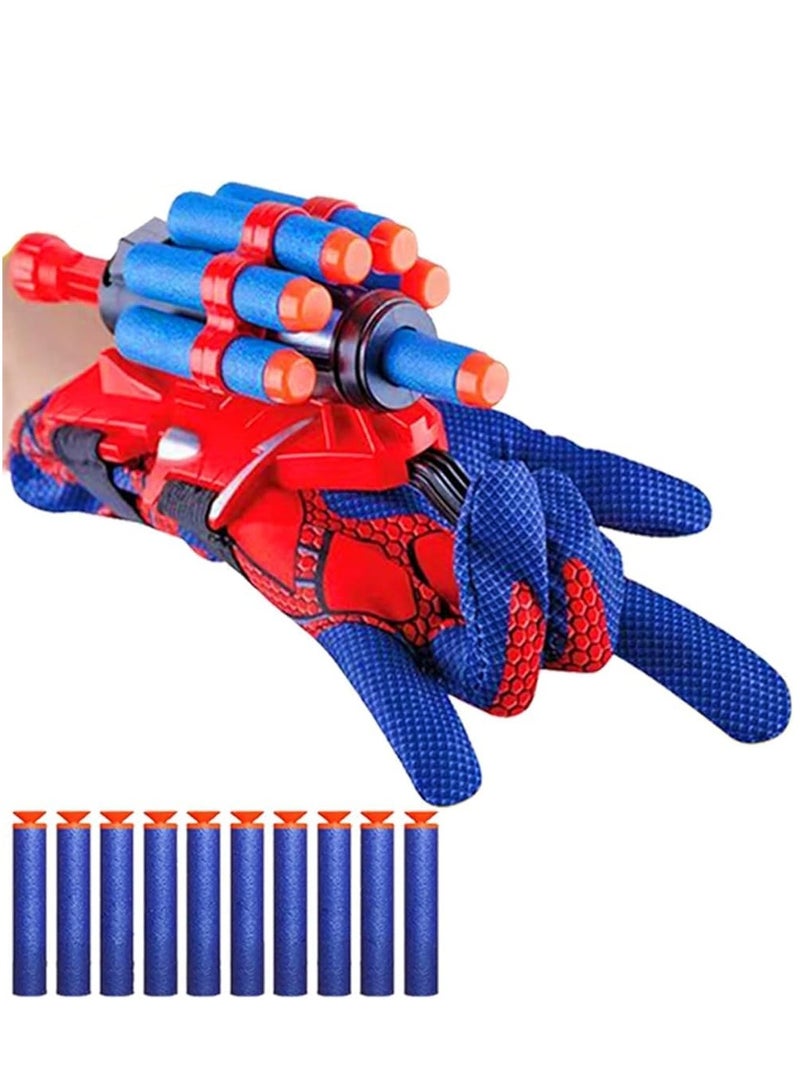 سجن سفما العنكبوت القفازات ، والقفازات البلاستيكية للأطفال آر بي جي قاذفة ، معصم مجموعة ، فيلم مضحك بطل لعبة اطلاق النار على الانترنت ، والأطفال لعبة اطلاق النار على شبكة العنكبوت ، العنكبوت البطل لعب دور الملابس الدعائم قاذفة المعصم لعبة هدية - Image 1