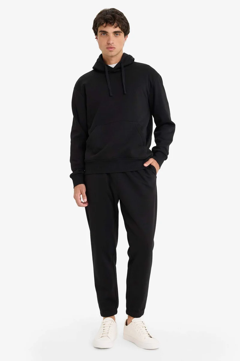 ديفاكتو Regular Fit Tie Waist Jogger Sweatpants