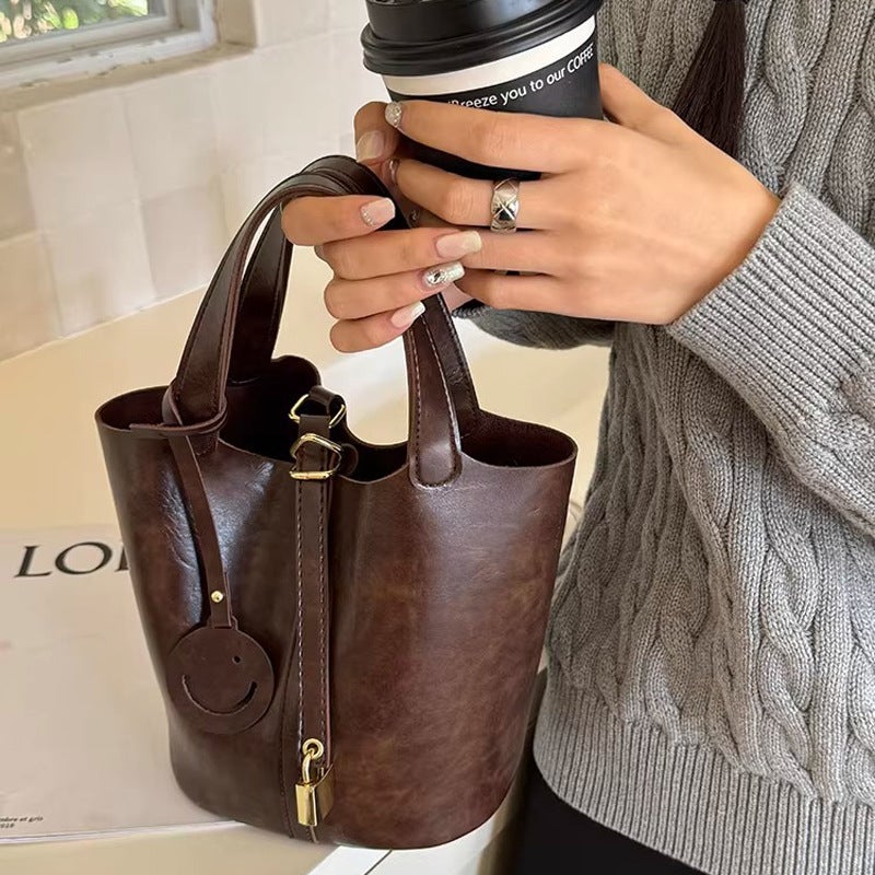 This Year'S Popular -Selling Bags For Women Fashion Niche Crossbody Bag Design Portable Mother-In-Law Bucket Bag - Image 2