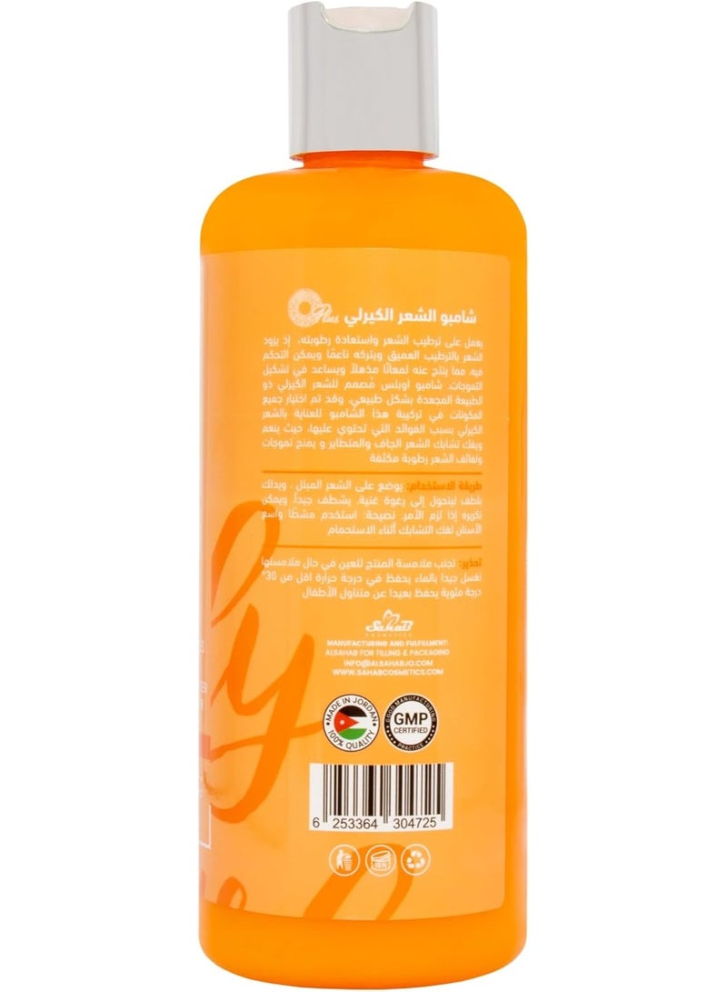 أوبلس شامبو أو بلس للشعر المجعد، 500 مل، منظف مغذي لتجعيدات محددة - Image 2