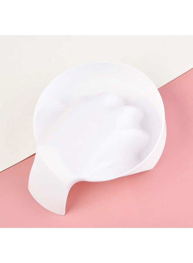 KADS 1pc White Nail Art Hand Wash Remover Soak Bowl DIY Salon Glitter Nail Spa Bath Treatment Hand Resurrection Care Bowl - Image 2