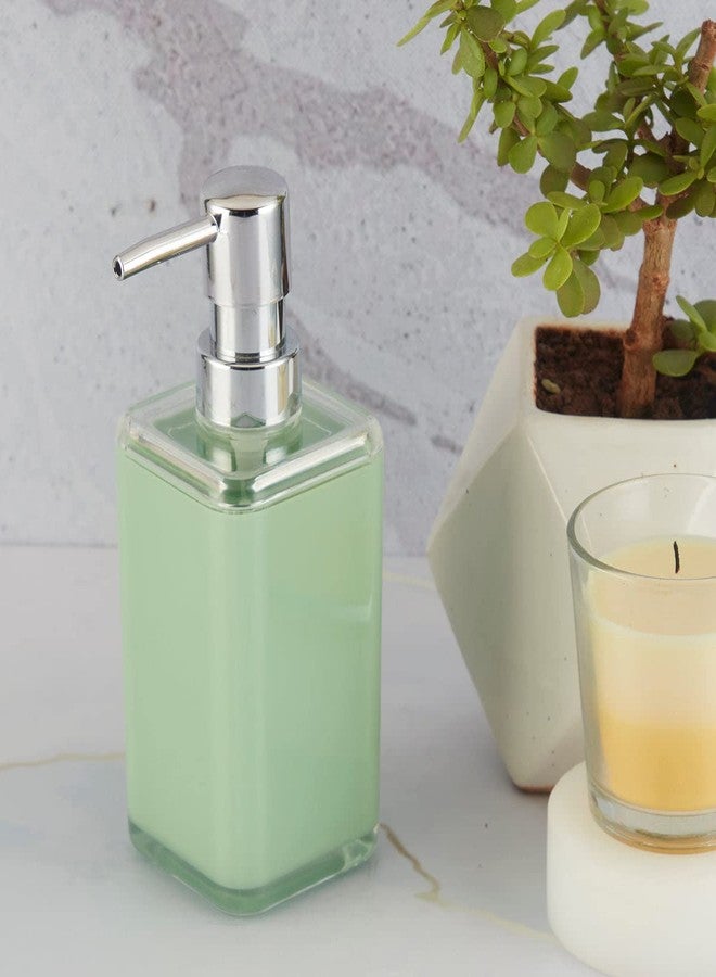 SaSaSa Acrylic Liquid Handwash Soap Dispenser Pump for Bathroom, Hand wash refillable Bottle for Kitchen wash Basin, Set of 1 (10015) - Image 3