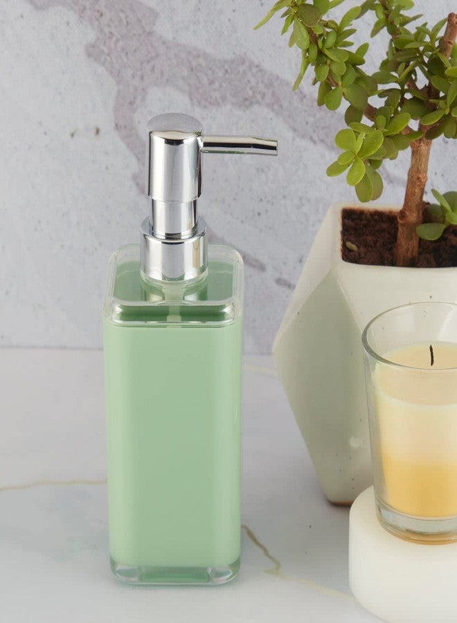 SaSaSa Acrylic Liquid Handwash Soap Dispenser Pump for Bathroom, Hand wash refillable Bottle for Kitchen wash Basin, Set of 1 (10015) - Image 2