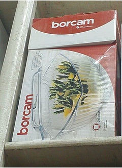 Borcam Brocam Pyrex Glass Cookware Set with Heat-Resistant Lid, 2 Sizes, Made in Turkey  - Image 4