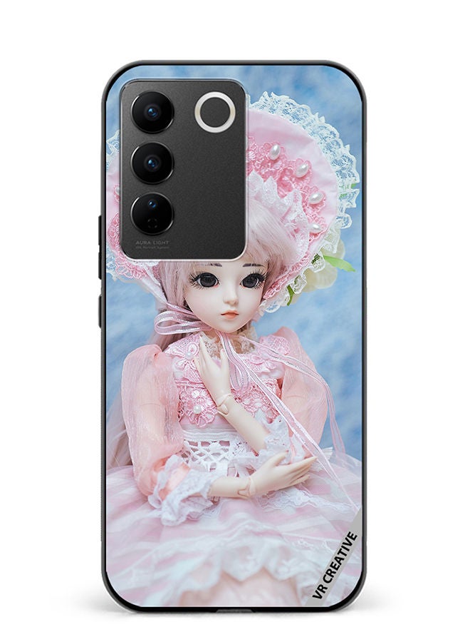 VR CREATIVE Protective Case Cover For Vivo V27e Japanese Barbie Design Multicolour - Image 1