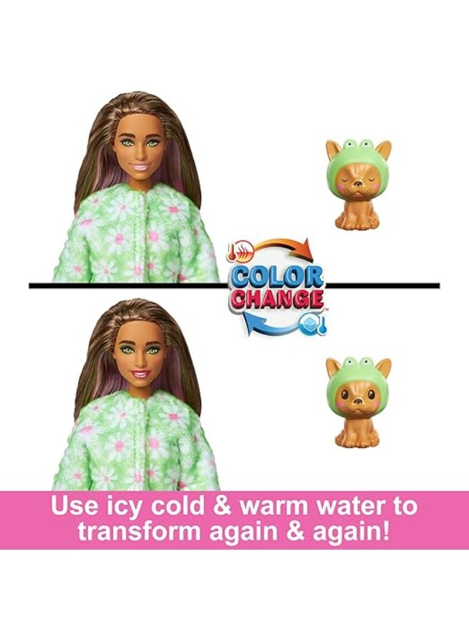 Barbie Cutie Reveal Costume Animal Series Puppy as Frog Doll - Image 3