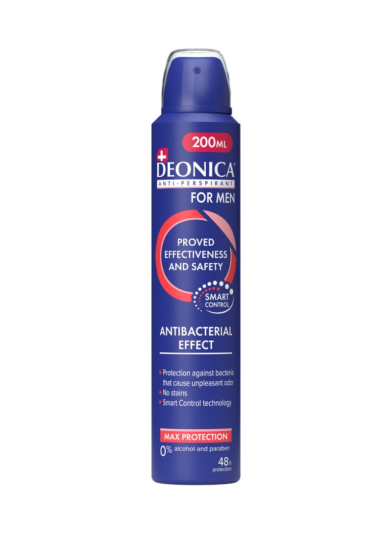 DEONICA رذاذ مضاد للبكتيريا لمزيل العرق للرجال - Image 1