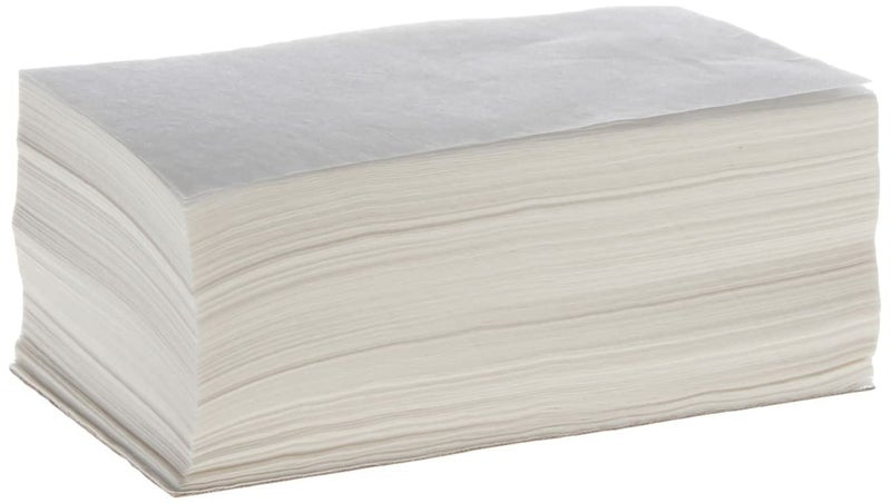 Diane by Fromm Jumbo End Wraps  Pack of 1000 Wraps for Styling Hair in Salon or at Home  Large  25 x 4  White  D8327