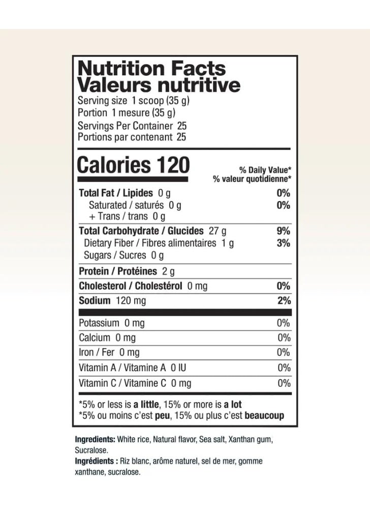 ELEV8 Creamy Rice High Protein Salted Caramel 868g High Carb Protein Rice Cream - Image 3