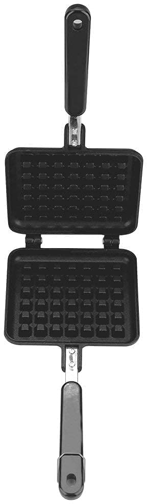 RBGIIT Waffle Maker Machine With Comfortable Handle For Kitchen Gas Stove Non Stick Waffle Maker Pan Press Plate Cooking Baking Tool with Long Handle_5 - Image 3