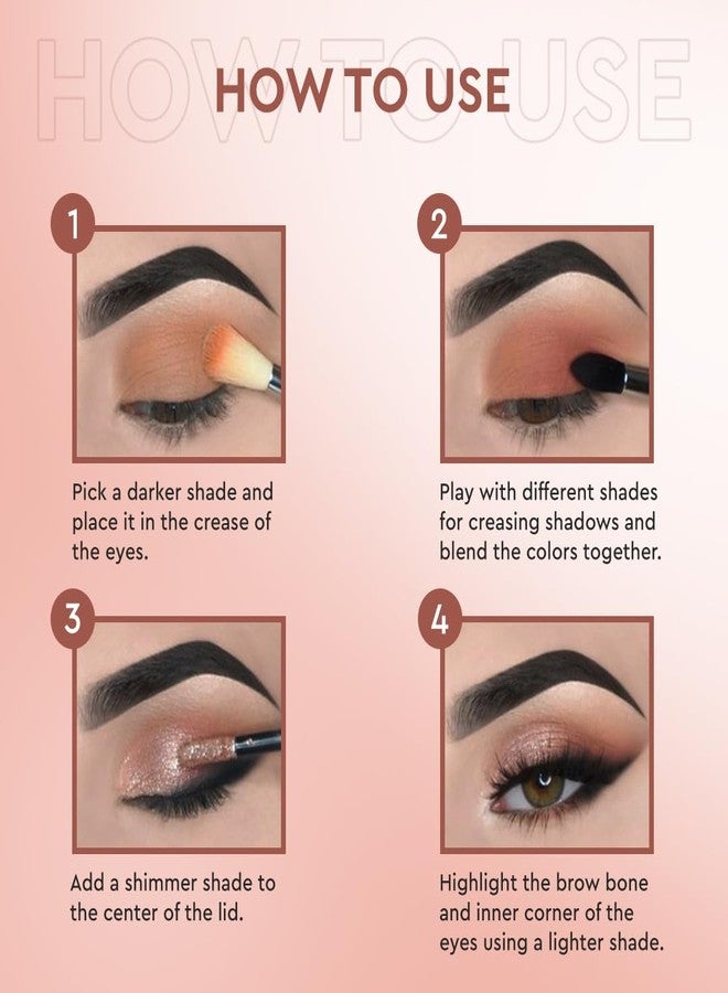 C2P PROFESSIONAL MAKEUP C2P Pro Metal & Matte Eyeshadow Palette, Smooth, Blendable & Creamy Texture, Long Lasting & Full Coverage with Versatile Shades Eyeshadow Kit, 20 grams - Image 5