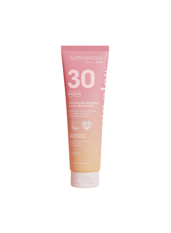 Alphanova Sun Glow Sun Milk SPF30 150 ml - Image 1
