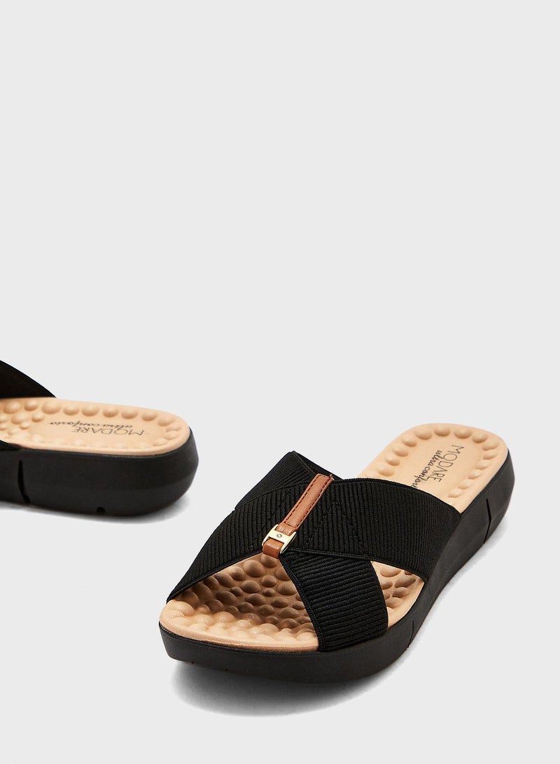 MODARE Flat Sandals for Women – Stylish Ladies Flat Sandals & Comfortable Flat Slippers - Image 4