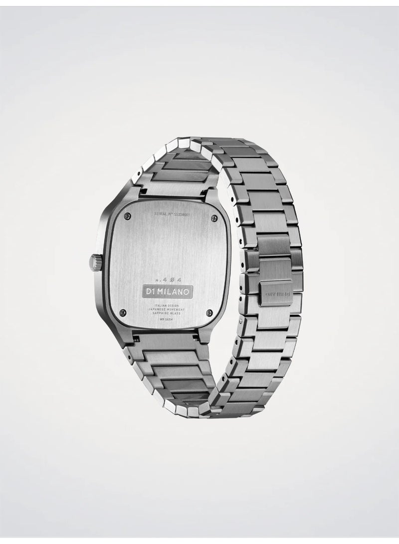 D1 Milano Men's SQUARE Eden Green Watch 37mm (D1-SQBJ06) - Image 4