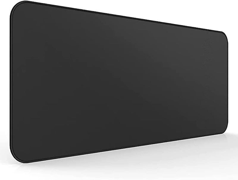 KASTWAVE Gaming Mouse Pad Extended Large Mousepad With Superior Micro-Weave Cloth, Waterproof Keyboard Pad With Stitched Edges, Non-Slip Base, 31.5 X 11.8 Inch, Black - Image 1