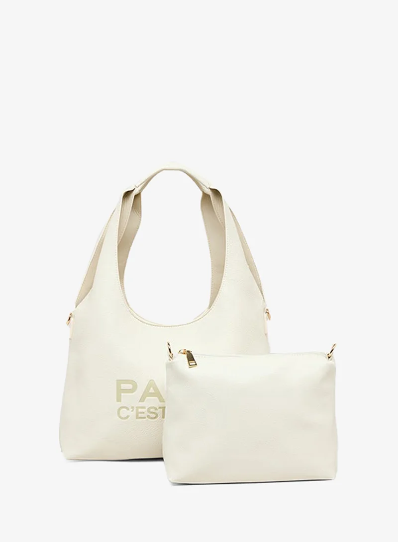أر أند بي Printed Shoulder Bag Set