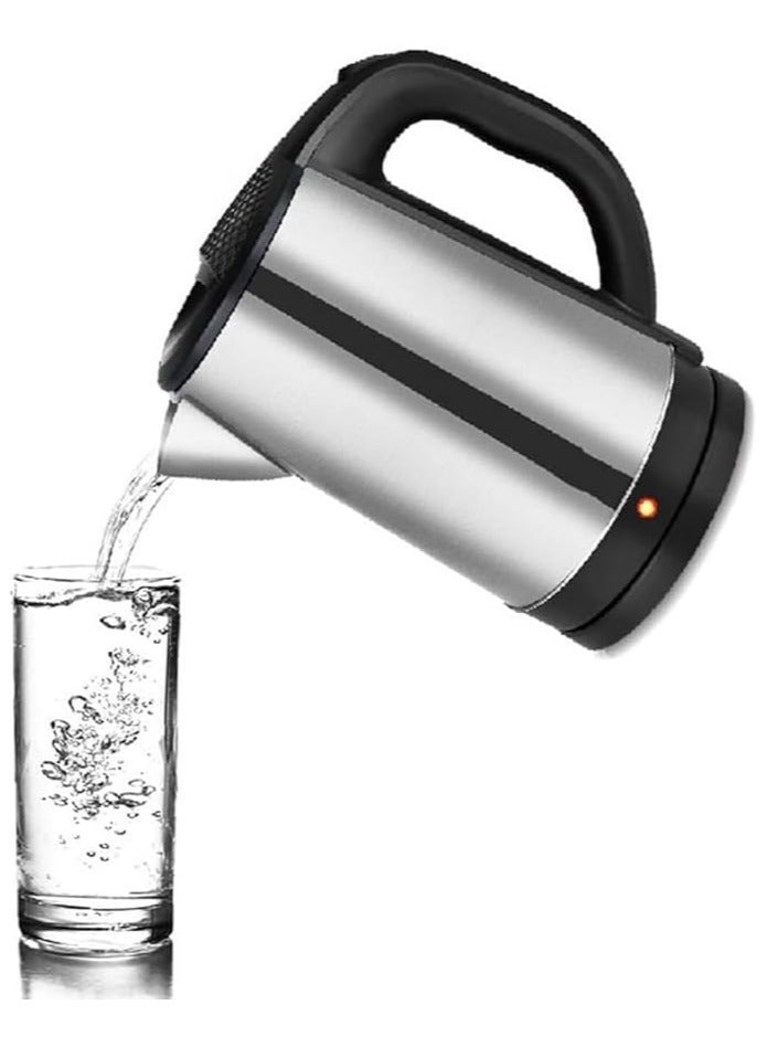 سوبر ويف غلاية مياه كهربائية من الاستانلس استيل سعة 2.2 لتر قدرة 1500 واط | سخان مياه كهربائي فوري لغلي الماء مع إغلاق تلقائي من الستانلس ستيل - Image 4