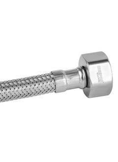 GEEPAS Geepas Flexible Braided Hose- GSW61150, 60 Centimeters Long, 10 MM Thickness, Perfect For Liquid Line Connections, Piping Systems, Silver  - Image 3