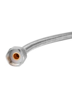 GEEPAS Geepas Flexible Braided Hose- GSW61150, 60 Centimeters Long, 10 MM Thickness, Perfect For Liquid Line Connections, Piping Systems, Silver  - Image 2