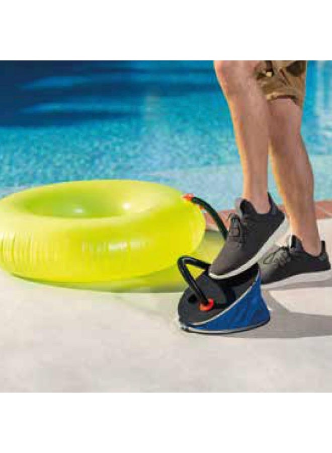 Giant Bellows Foot Pump Blue/Black - Image 4