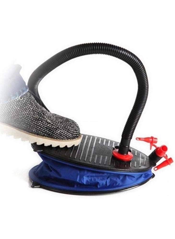 Giant Bellows Foot Pump Blue/Black - Image 2