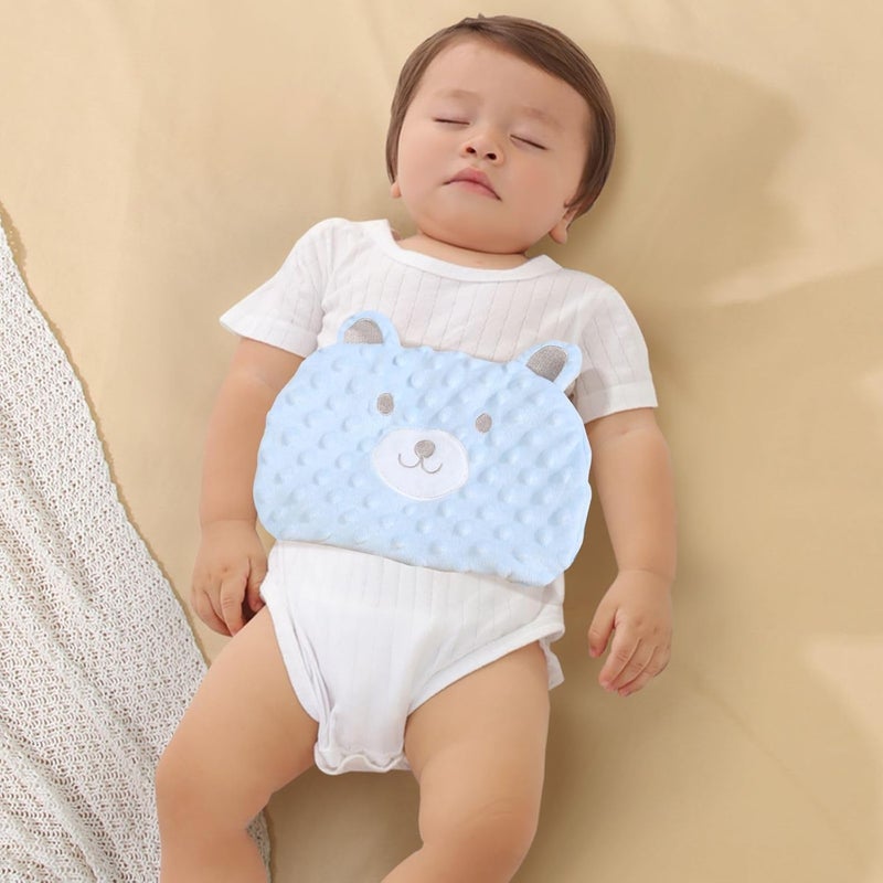 ShabeEat Baby Colic and Gas Relief Belly Band, Heated Tummy Wrap, Baby Swaddle Belly Protector Heated for Upset Stomach and Soothes Gas - Blue - Image 5