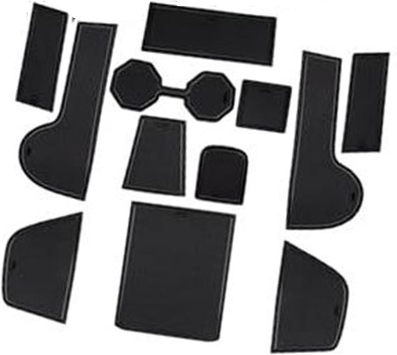 QASULER Non-Slip Rubber Mat Set for VW Taigo/Nivus - Image 1