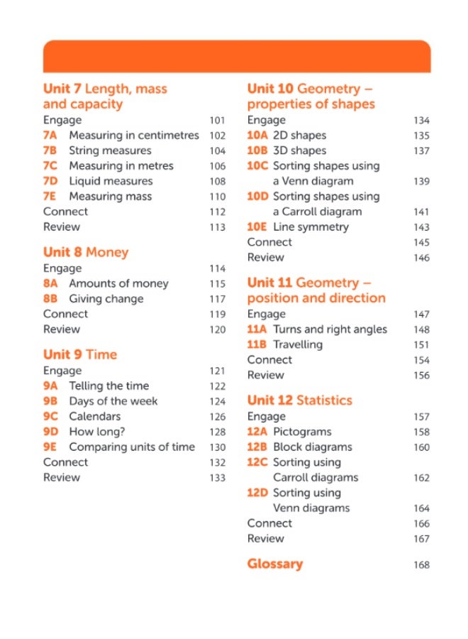 كتاب سلسلة أكسفورد الدولية للمرحلة الابتدائية - الرياضيات، العلوم، الجغرافيا، الحوسبة، التاريخ، الدراسات الاجتماعية - رياضيات المرحلة الابتدائية، المستوى الثاني، كتاب الطلاب - Image 3