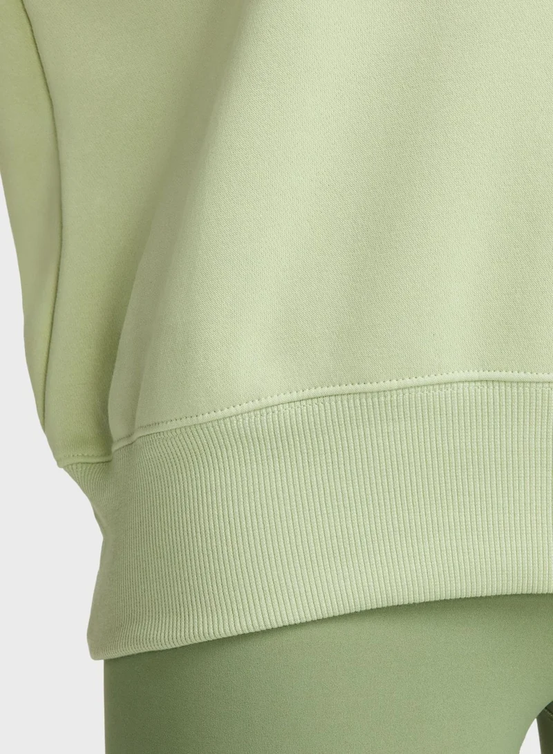 Nike Nsw Phoenix Fleece Oversized Logo Sweatshirt