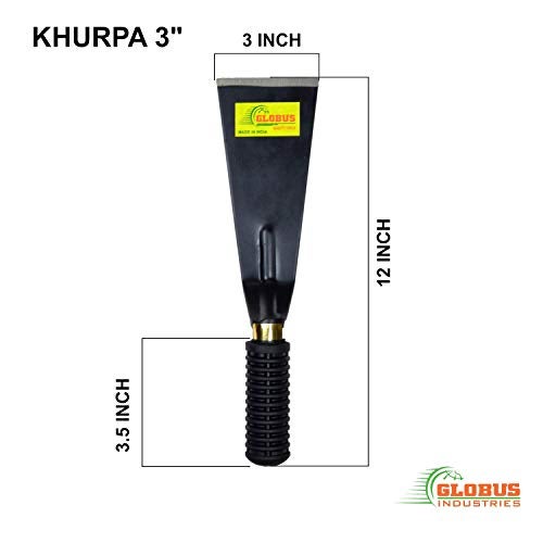 GLOBUS 521 Garden Tool KHURPA Set/3 PCS (KHURPA 1", KHURPA 2", KHURPA 3") - Image 4