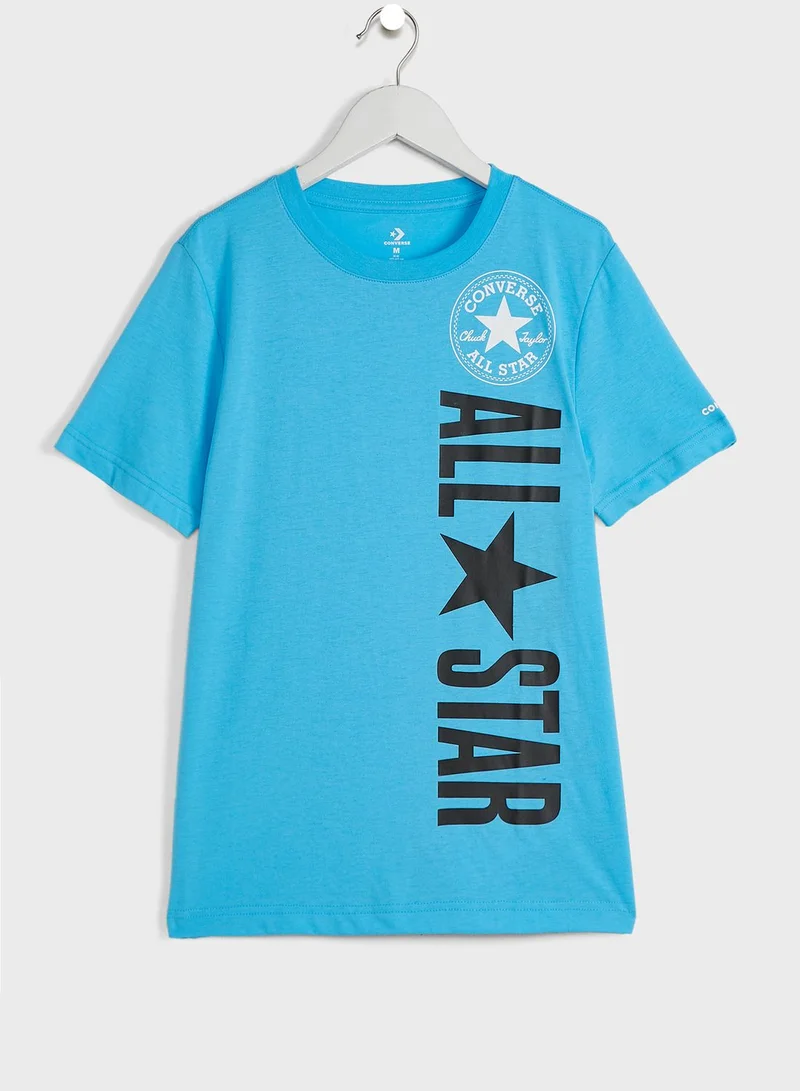 CONVERSE Youth Chuck Taylor All Star Graphic T-Shirt