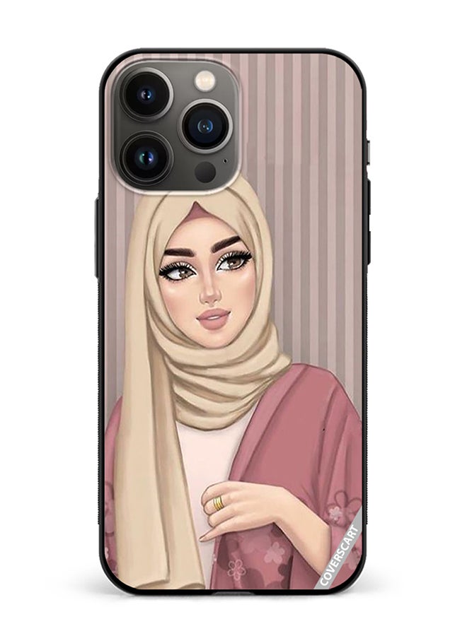 COVERSCART Protective Case Cover For Apple iPhone 13 Pro Girl Design Multicolour