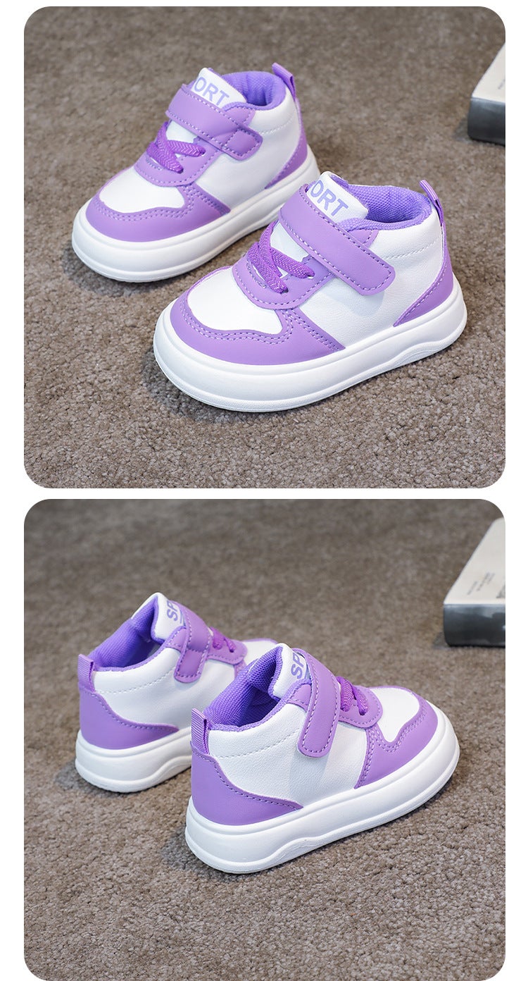 Baby Fashion Sneaker 2024 Autumn New Boys Sneaker Small And Medium-Sized Children'S Father Shoes Girls Running Shoes Tide - Image 1