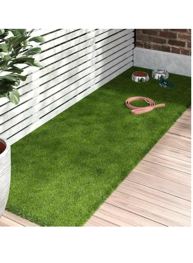 FFD 2x1 Meter Artificial Grass Carpet Mat – Perfect for Home and Outdoor Spaces, Garden Decoration, Lawns, and Balconies - Image 3